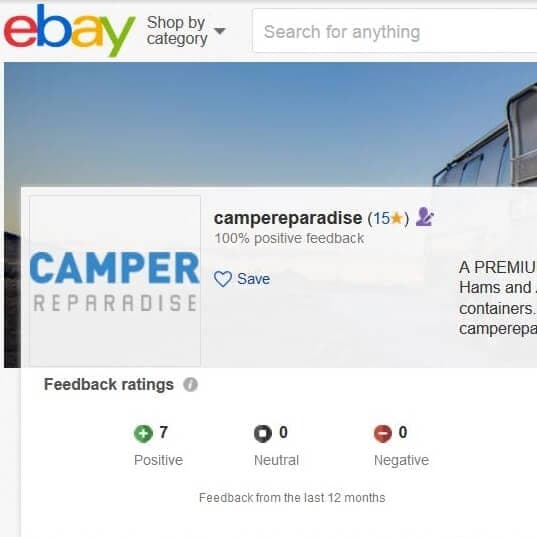 Vintage Camper Parts