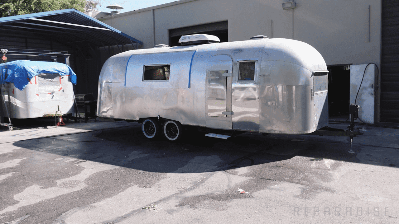 Vintage Airstream restoration