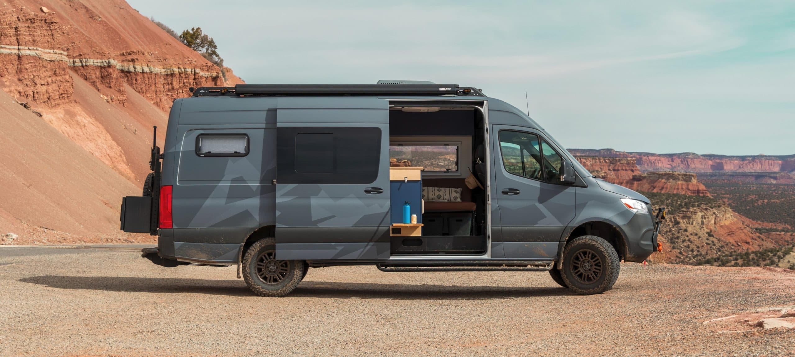 Sprinter van with Fiamma Awining