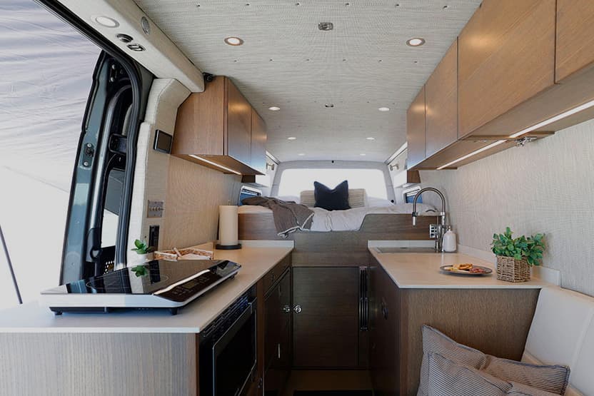 Full camper van buildout by Reparadise