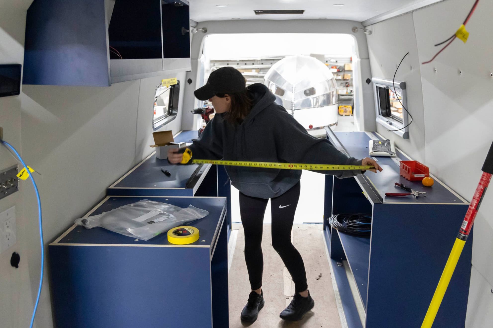 Full camper van buildout by Reparadise