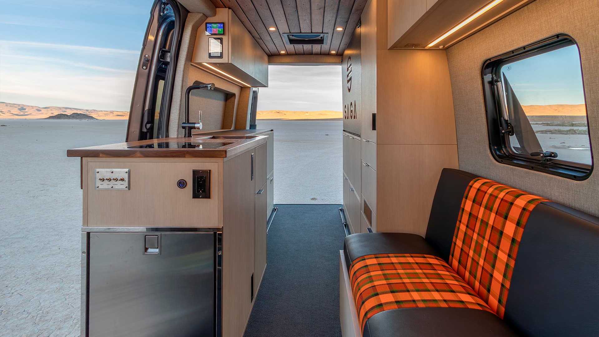 SAGA Vans Team Van 144 Interior