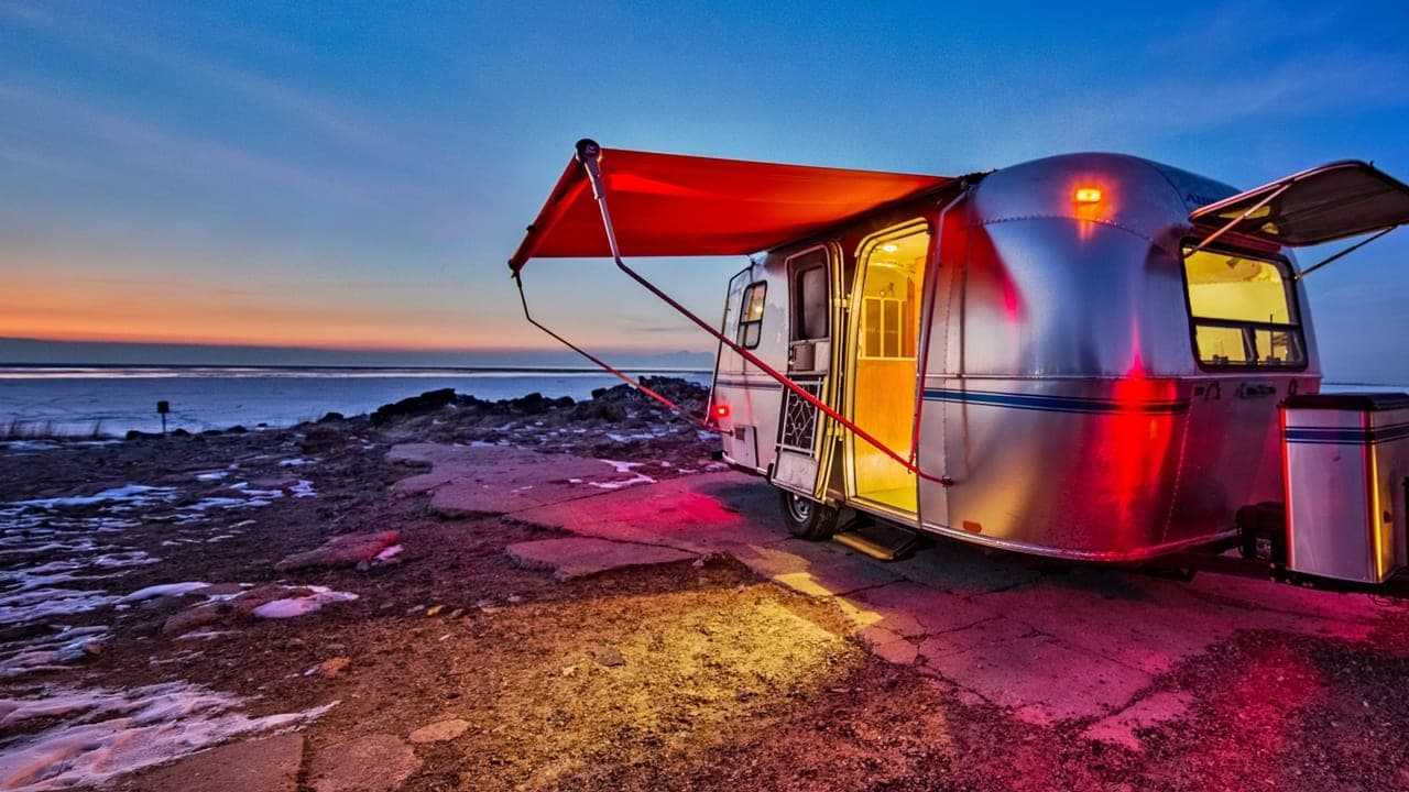 Airstream Bambi under restoration at Reparadise