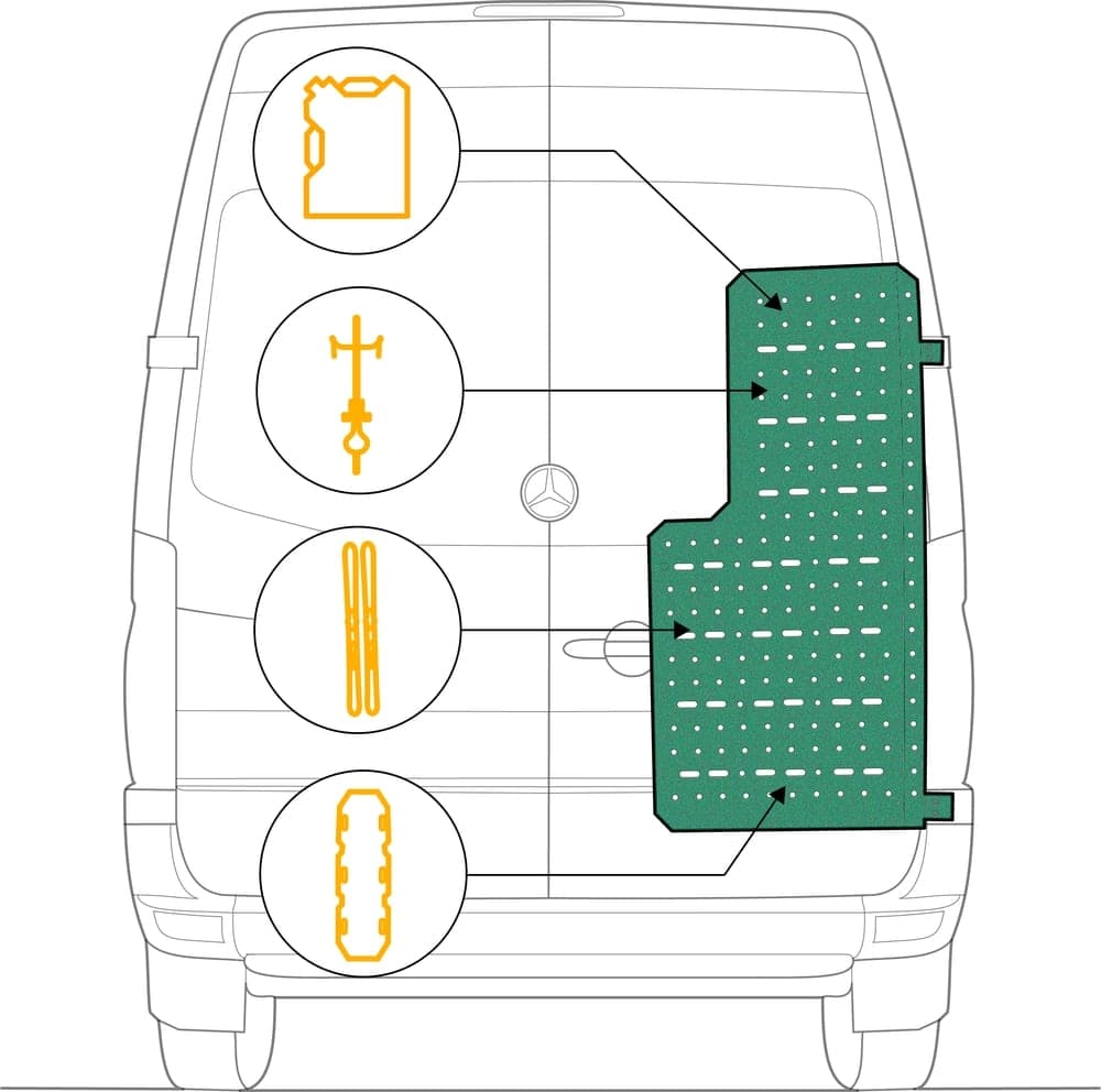 External Sprinter Van Storage