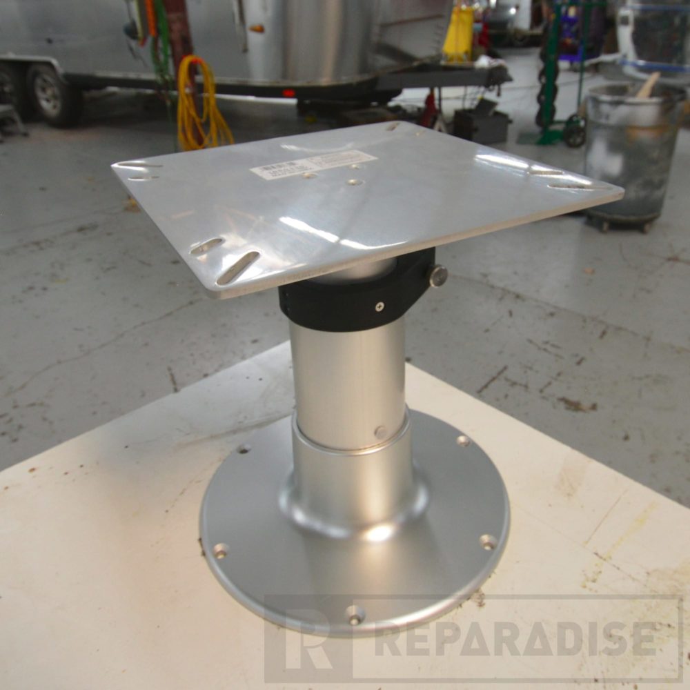 Adjustable table base for RV, Vans, and Airstream