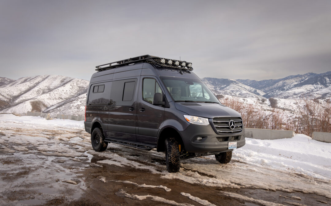 From Airstream to Adventure: Sean and Shannon’s Hybrid Van Upgrade
